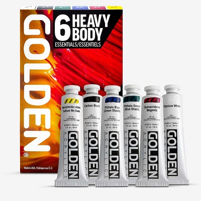 Golden Heavy Body Essentials Set 6 x 59ml - Click Image to Close